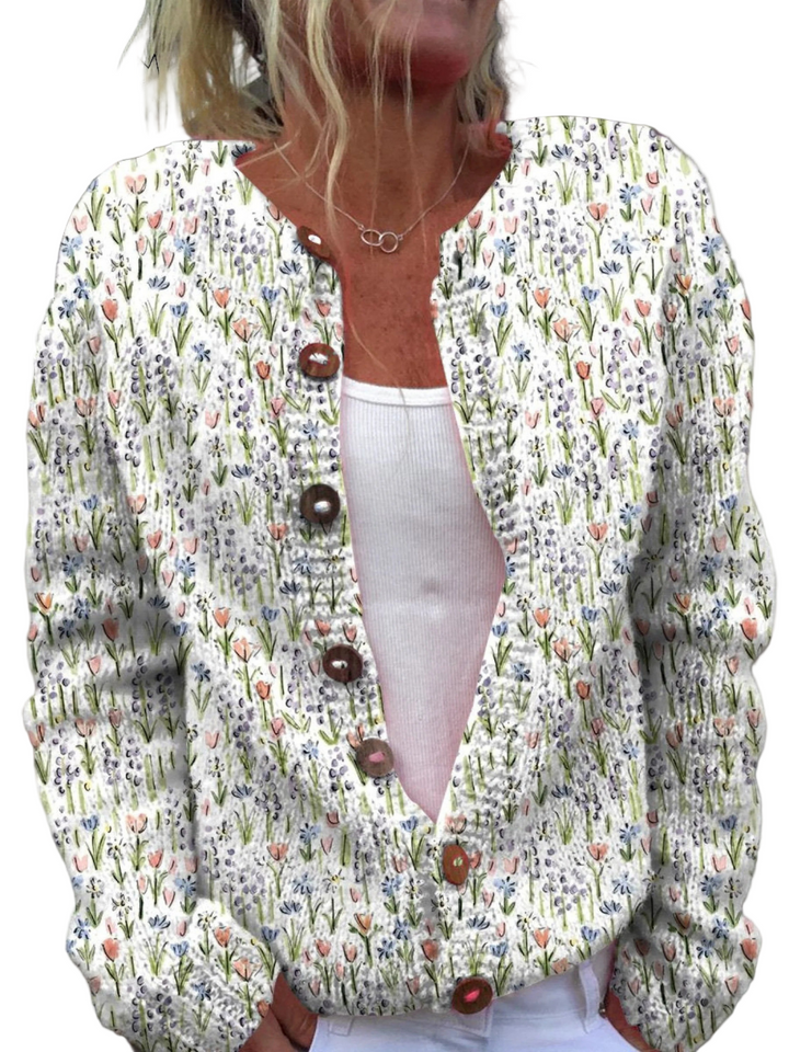Mia - Cvjetni Kardigan