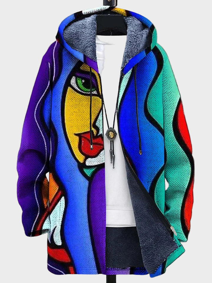 Allira - Luksuzni kardigan inspiriran umjetnošću