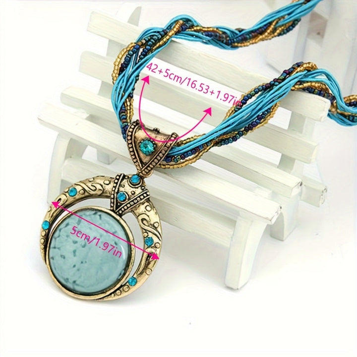 Boemska Ogrlica sa Privjeskom