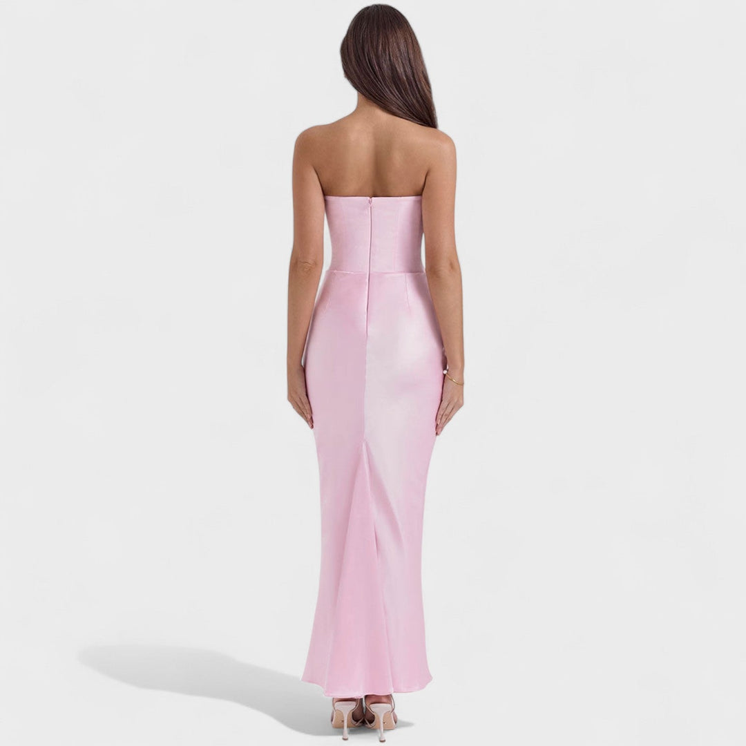 Ljubomira – Satenasti korzet haljina