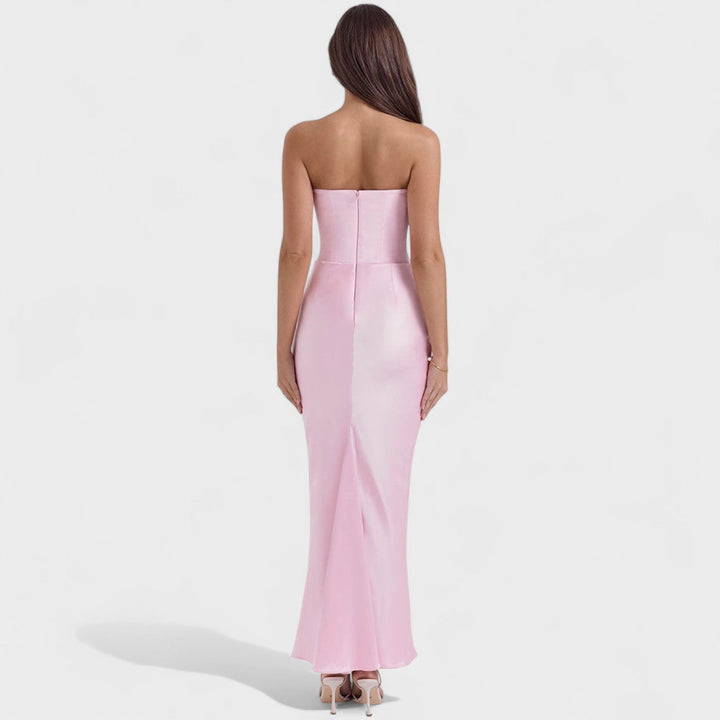 Ljubomira – Satenasti korzet haljina